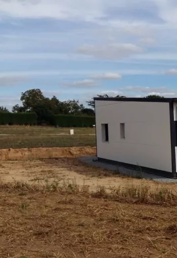 Maison ossature métallique 22210 Plumieux