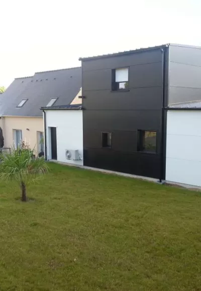 Maison ossature métallique