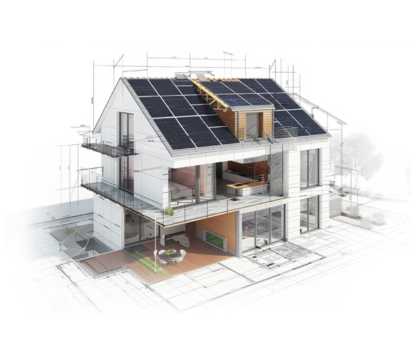 Extension et r&eacute;novation maison &agrave; Vannes en Morbihan 